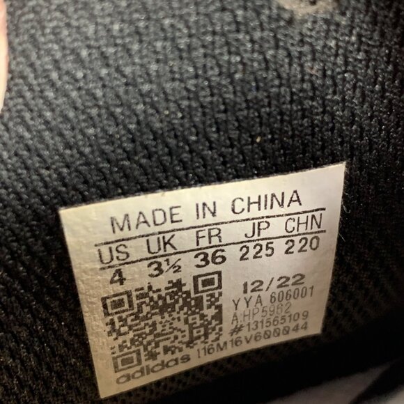 Adidas Freak Football Cleats Size 4 Black & White Lace-Up Design HP5962 - Picture 10 of 10